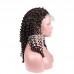 Stema Transparent Full Lace Wig Kinky Curly Virgin Hair Wigs